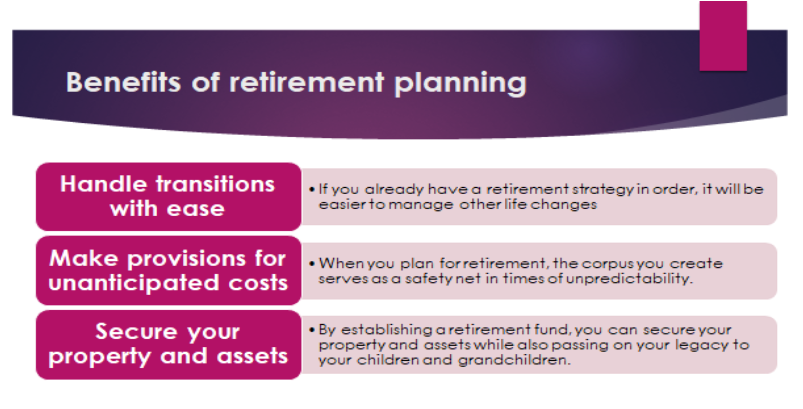 Benefits of retirement planning