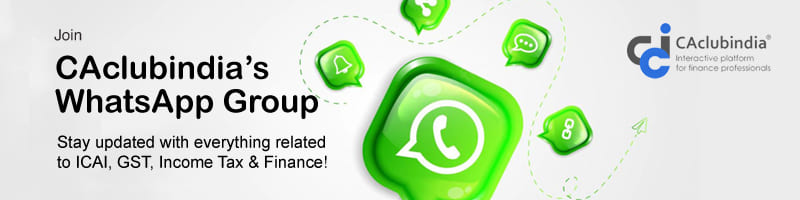 CAclubindia's WhatsApp Groups Link