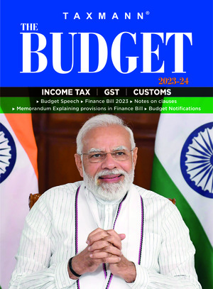 The Budget  2023-24 book by Taxmann for Professional