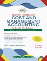Student's Handbook On Cost And Management Accounting