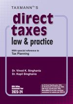 Direct Taxes Law & Practice | A.Y. 2023-24