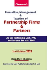 Formation, Management & Taxation of Partnership Firms & Partners