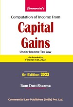 Computation of Income from CAPITAL GAINS As Amended by Finance Act, 2023