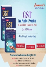 GST Law, Practice & Procedure (2 Vols. Set)