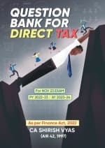 Question Bank for Direct Tax