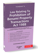 Law Relating to Prohibition of Benami Property Transactions Act 1988