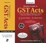 Master Guide to GST Act (Set of 2 Vols)