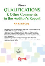 Qualifications & Other Comments in the Auditor's Report