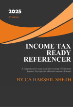 INCOME TAX READY REFERENCER (4TH EDITION FOR AY 2025-26 / 2026-27)(E-Book)