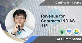 Revenue for Contracts IND AS 115