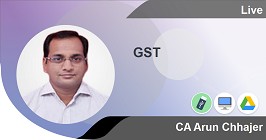 GST Practitioner Certificate Course 32nd Batch (Weekend)