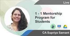 1 - 1 Mentorship Program for Students