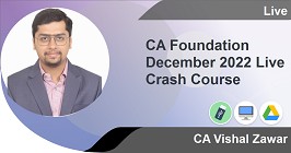 CA Foundation December 2022 Live Crash Course