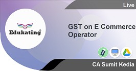 GST on E Commerce Operator