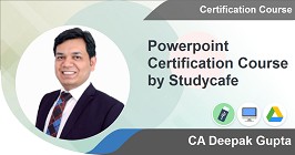 Powerpoint Certification Course by Studycafe (Recorded) 