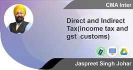 Direct and Indirect Tax(income tax and gst & customs)