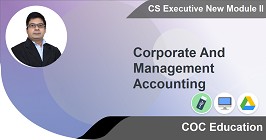 Corporate And Management Accounting