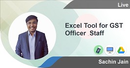 Excel Tool for GST Officer & Staff