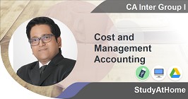 Cost and Management Accounting