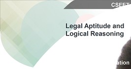 Legal Aptitude and Logical Reasoning
