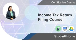 Income Tax Return Filing Course