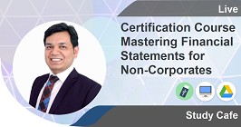 Certification Course Mastering Financial Statements for Non-Corporates