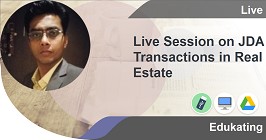 Live Session on JDA Transactions in Real Estate