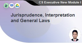 Jurisprudence, Interpretation and General Laws