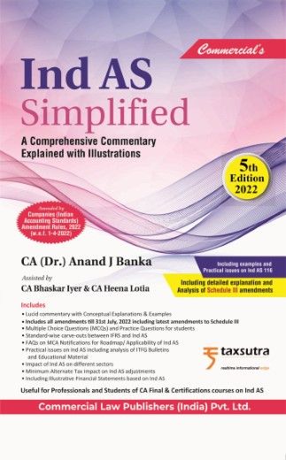 Ind AS Simplified book by Anand J. Banka for Professional