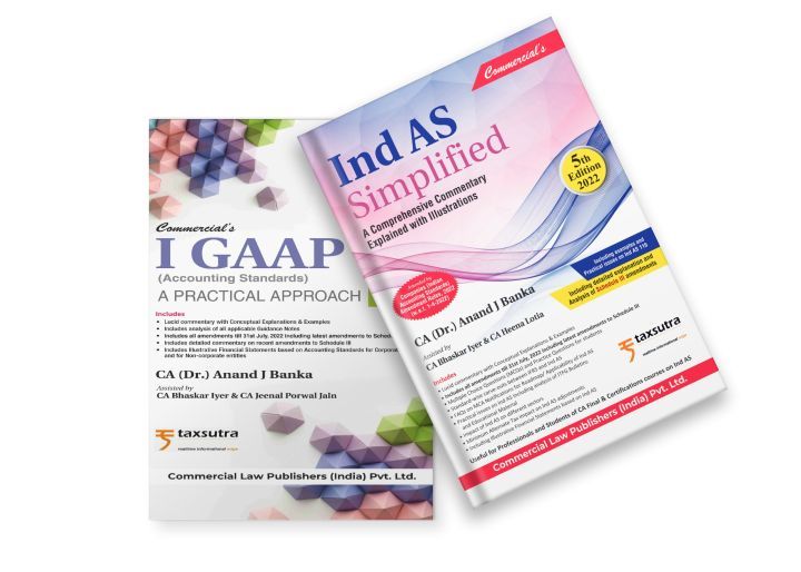 Combo For Ind AS & I GAAP book by Anand J. Banka for Professional