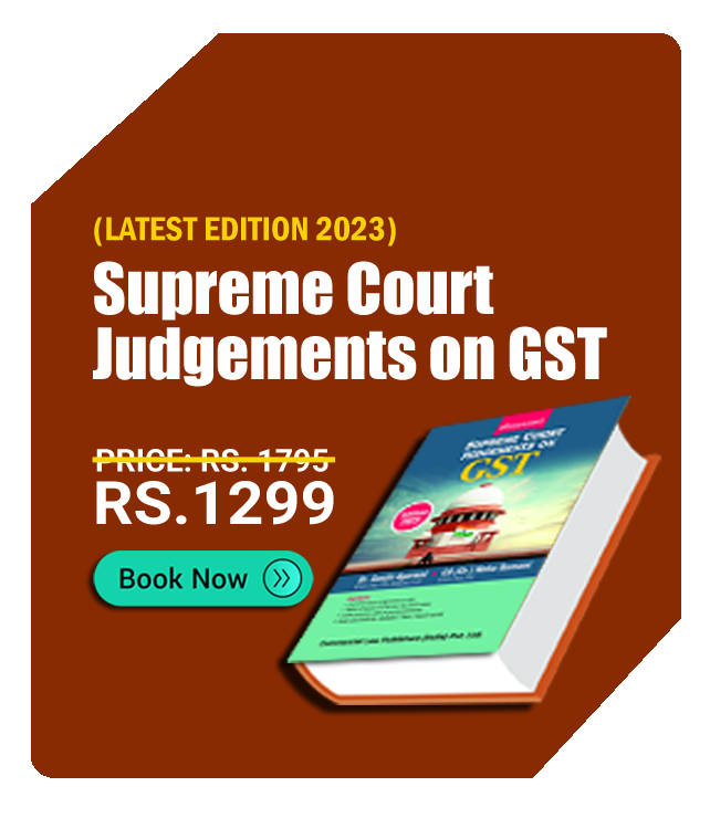 Supreme Court Judgement on GST by Sanjiv Agarwal Neha Somani