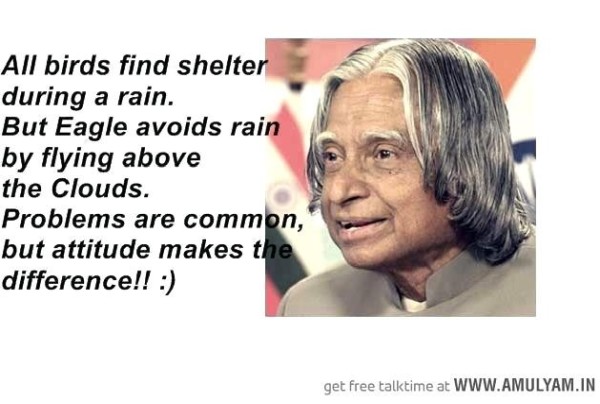 Motivational Quotes By The Legend Dr A P J Abdul Kalam Azad