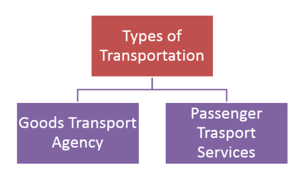 TYPES OF TRANSPORTATION