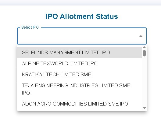 SBI AMC allotment