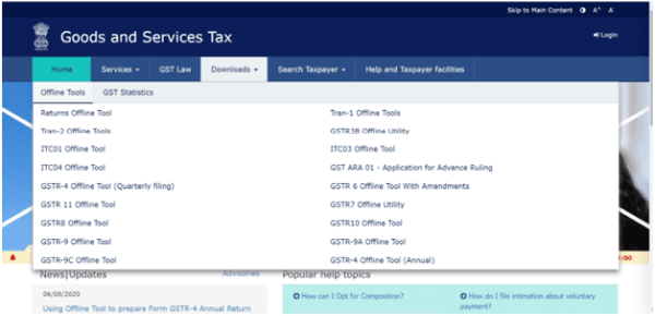 GST Downloads