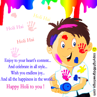 HAPPY HOLI TO EVERYONE>....