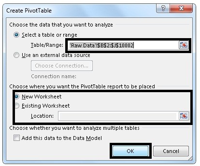 Excel Modify Pivot Table