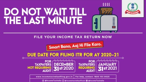 Over 3.43 crore Income Tax Returns have already been filed for AY 20-21