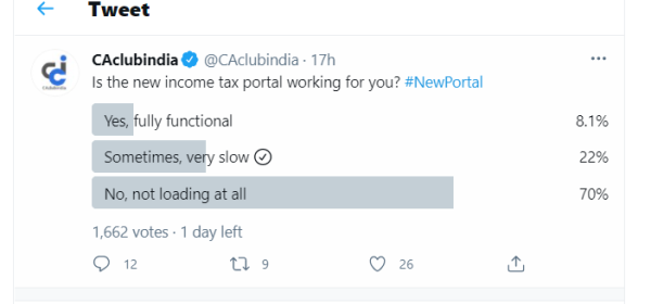 Is the new income tax portal working for you? 