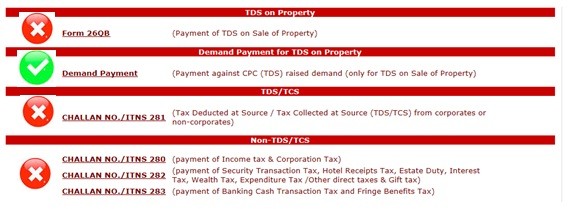 TDS on property