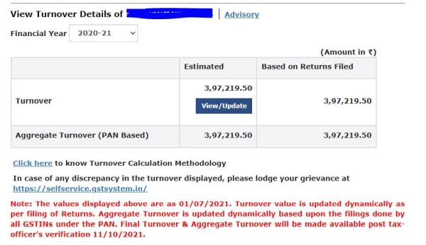Screenshot for the functionality