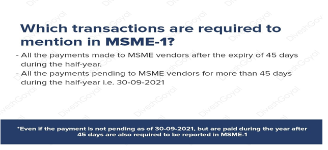 MSME 1 Update