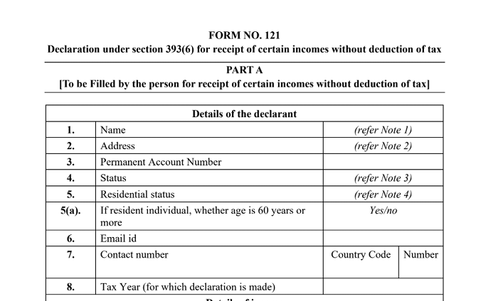 Form 121