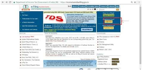 aadhar pan link online