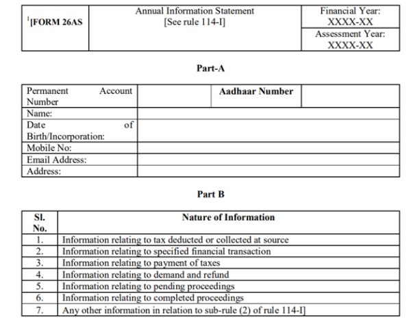 Form 26 AS