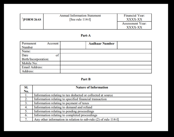Revised Form 26AS