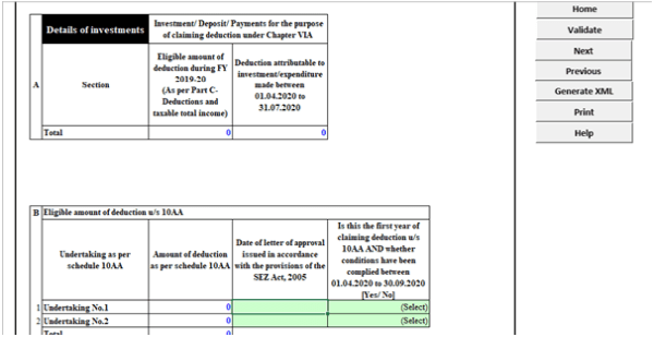 Details of Investment