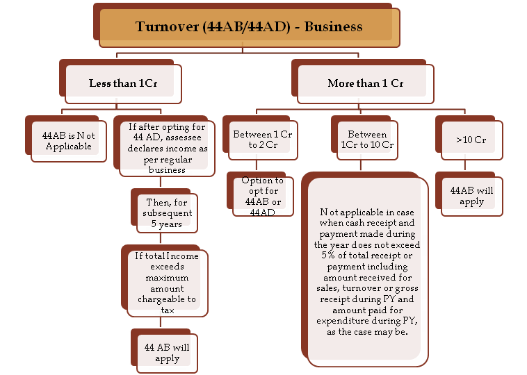 Turnover (44AB/44AD) - Business