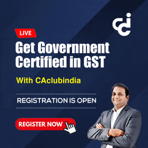 GST Certification Course 37th Live Batch (Weekend)