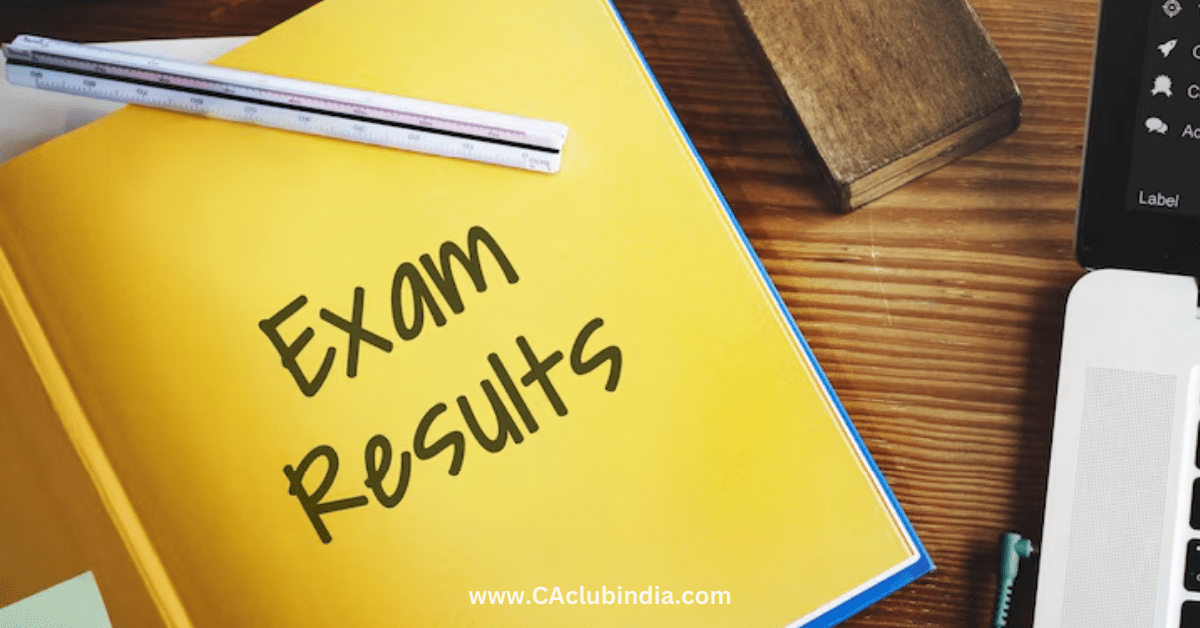 ICAI CA Intermediate September 2026 Results Declared ICAI CA Intermediate September 2026 Results Declared